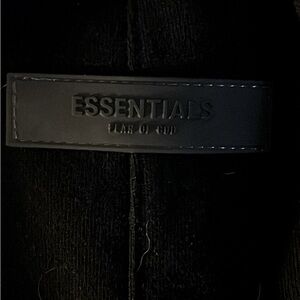 Essentials Fear Of God Black Sweatpants